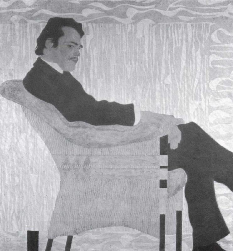 Egon Schiele Portrait of the painter hans massmann oil painting picture